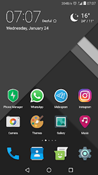 Imagen 1 para Dark AOSP EMUI 5.X/8.0 th…
