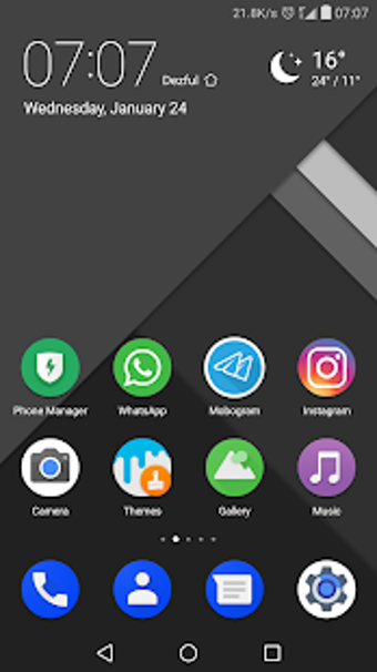 Imagen 3 para Dark AOSP EMUI 5.X/8.0 th…