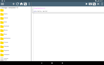 Image 2 for Shell Script Editor