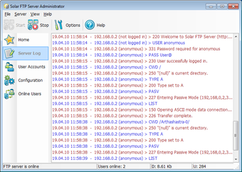 Image 0 for Solar FTP Server