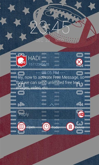 Image 0 for FREE - GO SMS SUPERBOWL T…