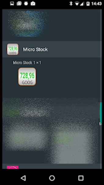 Image 2 for Micro stock widget