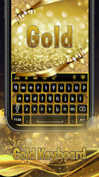 Image 2 for Gold Keyboard