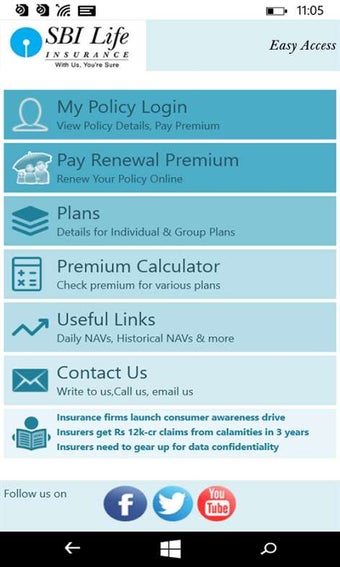 Imagen 0 para SBi Life Easy Access for …