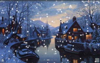 Imagen 2 para Hand-painted snowflake LW…