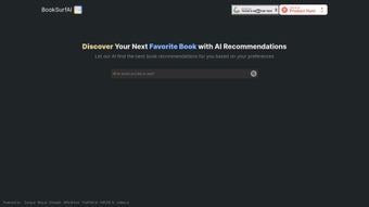 Image 0 for BookSurfAI