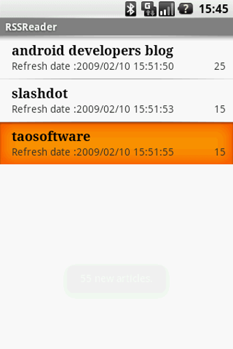 Imagen 1 para tRSSReader