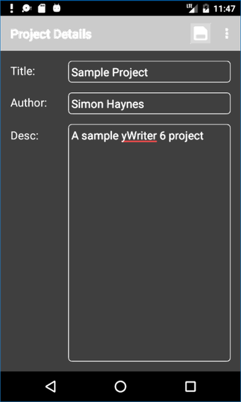 Image 3 for yWriter