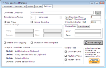 Imagen 0 para Arles Download Manager