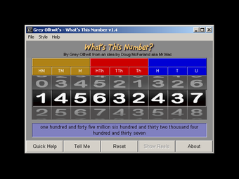 Image 0 for What's This Number