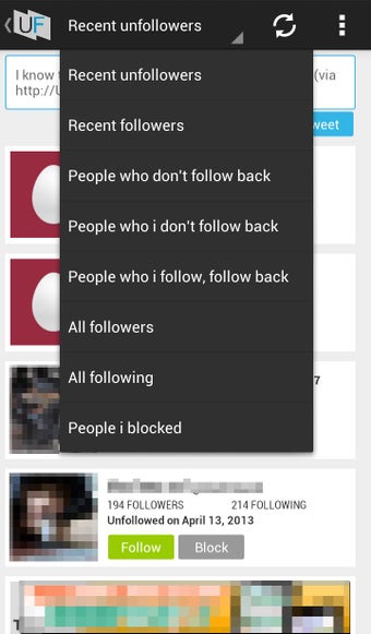 Image 1 for Unfollowers.me