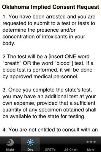 Image 5 for Oklahoma Implied Consent …