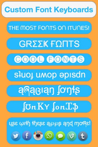 Imagen 0 para Fonts For Keyboard