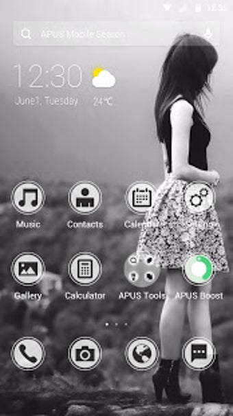 Image 0 for Beautiful girl theme