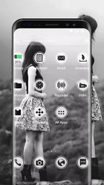 Image 2 for Beautiful girl theme