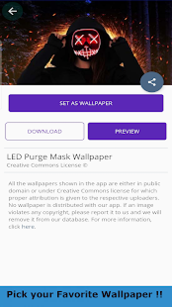 Imagen 0 para HD LED Purge Mask Wallpap…