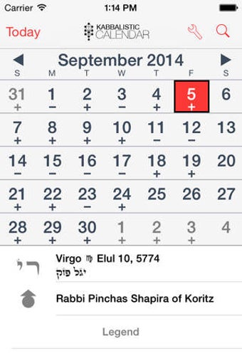 Image 0 for Kabbalistic Calendar