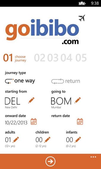 Imagen 3 para Goibibo for Windows 10