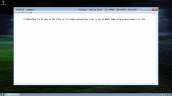 Image 1 for TitleBarClock Pro