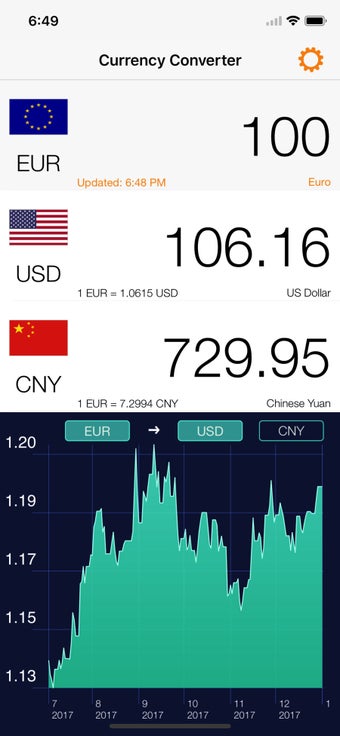 Imagen 3 para Currency converter: Excha…