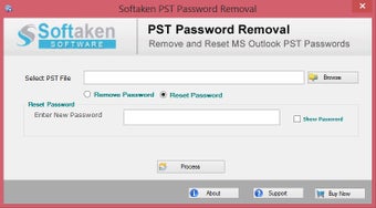 Imagen 0 para Softaken PST Password Rem…