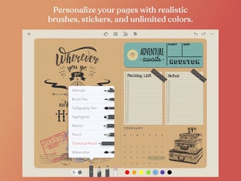 Image 1 for Zinnia Journal & Planner