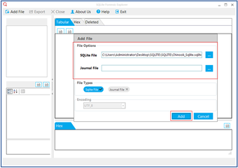Imagen 0 para SQLite Forensic Explorer