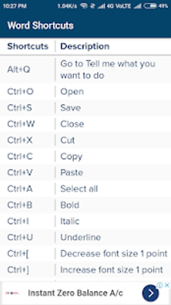 Image 0 for KEYBOARD SHORTCUT KEYS GU…