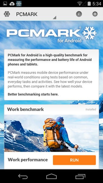 Image 0 for PCMark for Android Benchm…