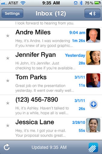 Image 0 for Enventis Visual Voicemail