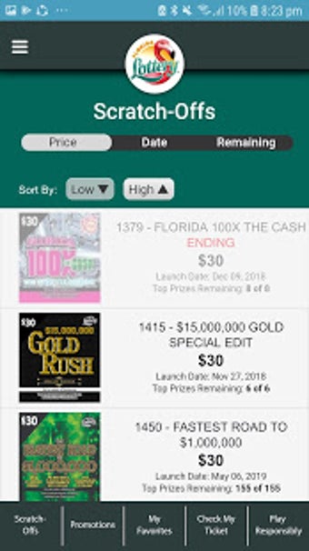 Image 1 for Florida Lottery Mobile Ap…