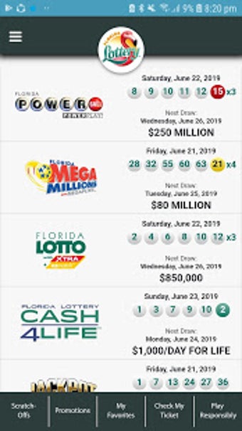 Imagen 1 para Florida Lottery Mobile Ap…
