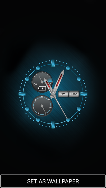 Image 2 for Background Clock Wallpape…