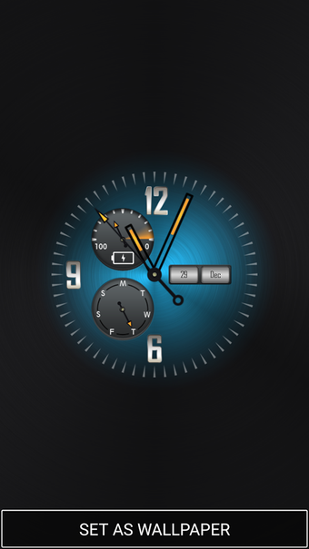 Image 0 for Background Clock Wallpape…