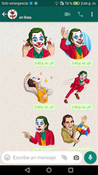Image 1 for The Joker Sticker for wha…