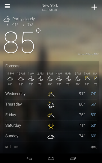 Imagen 9 para Yahoo Weather