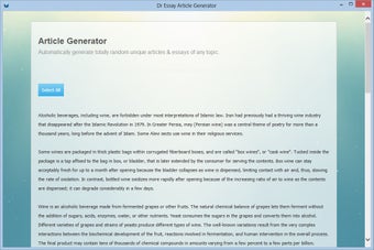 Imagen 0 para Dr Essay Article Generato…