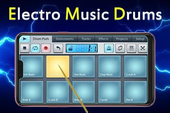 Imagen 2 para Electro Drum Pads 48 - Re…