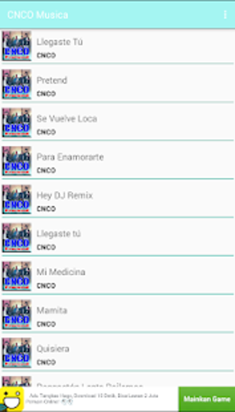 Image 1 for CNCO Pretend Musica 2019