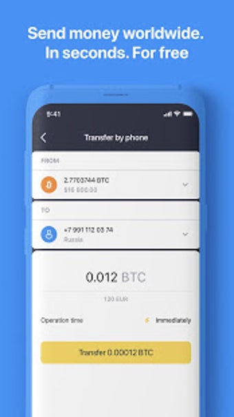 Imagen 1 para Crypterium | Bitcoin Wall…