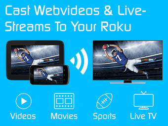 Imagen 3 para Video & TV Cast | Roku Re…