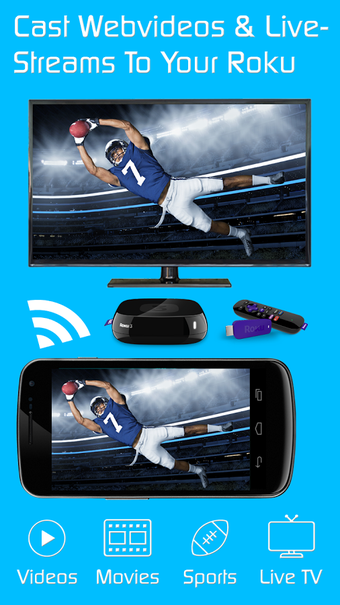Imagen 1 para Video & TV Cast | Roku Re…