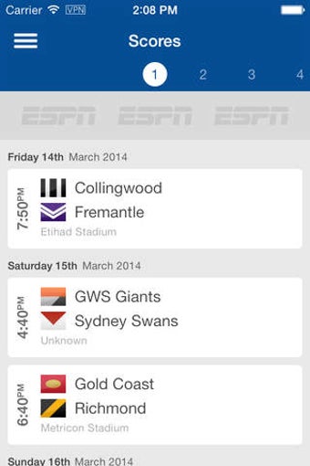 Imagen 0 para AFL Live Scores Footy Now