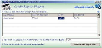 Imagen 0 para Credit Repair Planner
