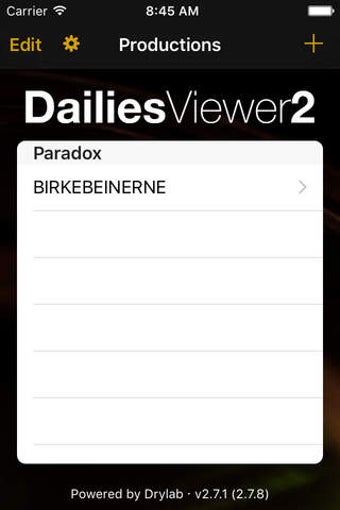 Image 0 for Dailies Viewer 2