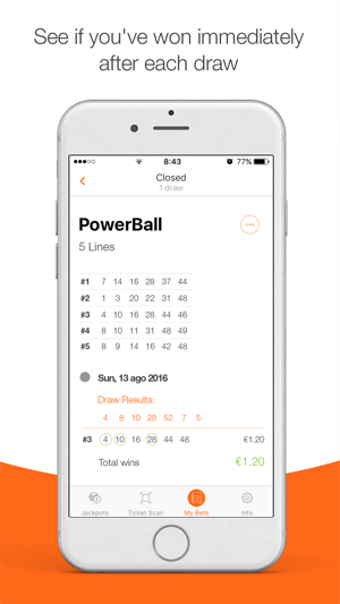 Image 1 for LottoScan  SA Lotto and P…