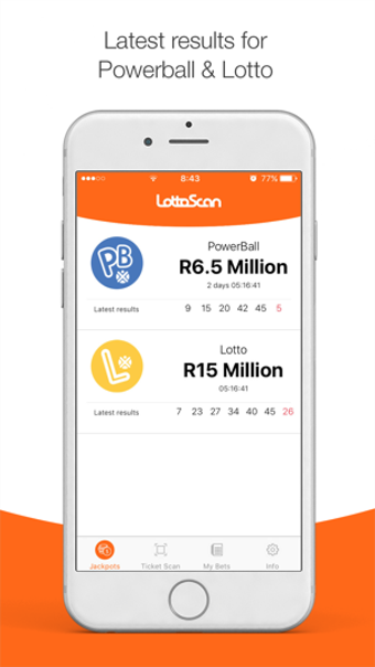 Image 0 for LottoScan  SA Lotto and P…