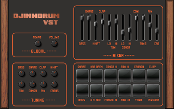 Image 0 for DJinnDrum VST