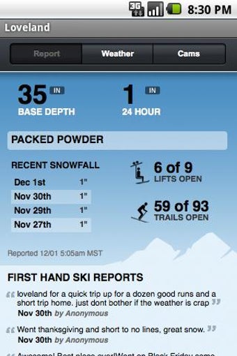 Imagen 3 para Ski & Snow Report