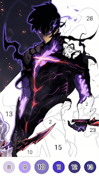 Imagen 0 para Color Fan Game Color By N…